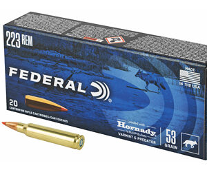 FED V&P 223REM 53GR HRNDY V-MAX 20/2