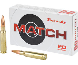 HRNDY 308WIN 168GR BTHP MTCH 20/200