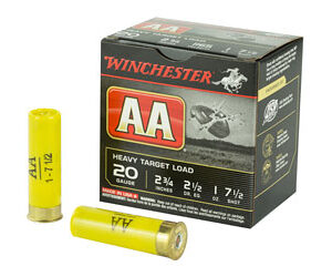 WIN AA TRGT 20GA 2.75" #7.5 25/250