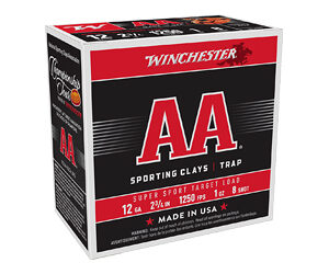 WIN AA SPR SPT 12GA 2-3/4" #8 25/250