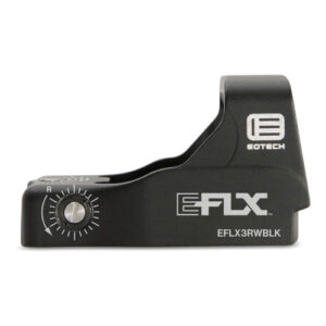 EFLX MINI REFLEX SIGHT - BLACK, 6 MOA RED DOT