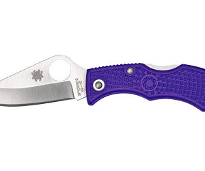 SPYDERCO LADYBUG3 PURPLE FRN PLAIN