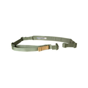 VICKERS PADDED SLING - OLIVE DRAB, PLASTIC ADJUSTER/TRIGLIDES, 57" - 67"