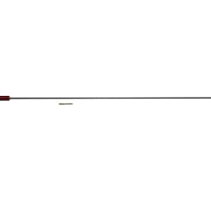 MICRO-POLISHED STAINLESS STEEL CLEANING ROD - 32" RIFLE, .17 CALIBER W/JAG