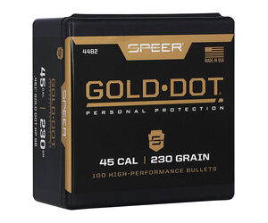 SPR GOLD DOT .451 230GR HP SB 100CT
