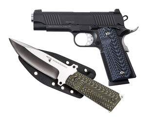 DE 1911 45ACP 4.33" 8RD STS FS W/KNF