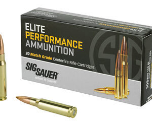 SIG AMMO 308WIN 168GR OTM 20/200