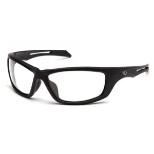 VENTURE HOWITZER EYE PROTECTION - CLEAR ANTI-FOG LENS, BLACK FRAME