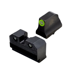 R3D 2.0 SUPPRESSOR HEIGHT NIGHT SIGHTS - GLOCK 20/21, GREEN TRITIUM