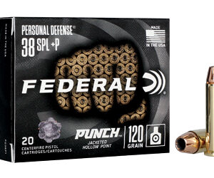 FED PUNCH 38 SPL 120GR JHP 20/200