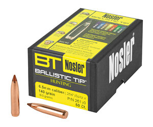 NOSLER 6.5MM 140GR 50CT