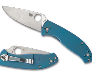 SPYDERCO TENACIOUS TI 3.35" BLUE/SLV