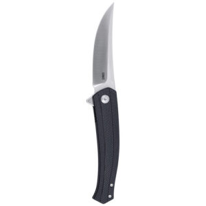 PERSIAN ASSISTED BLACK - D2 STEEL, PLAIN EDGE, 3.44" BLADE